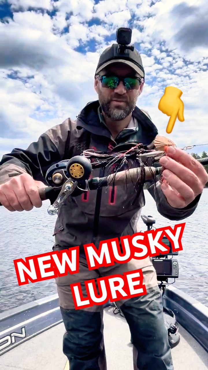 NEW Musky Lure for 2026!😮😱(Catch MORE Muskies🤛)#fishing
