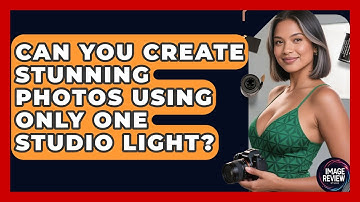 Can You Create Stunning Photos Using Only One Studio Light? - Image Review Studio