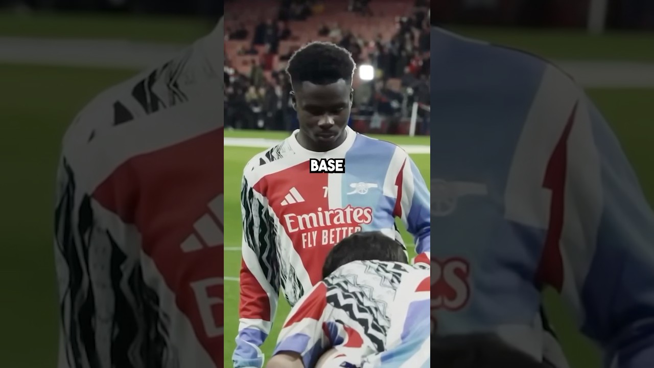 Bukayo Saka 🤝 