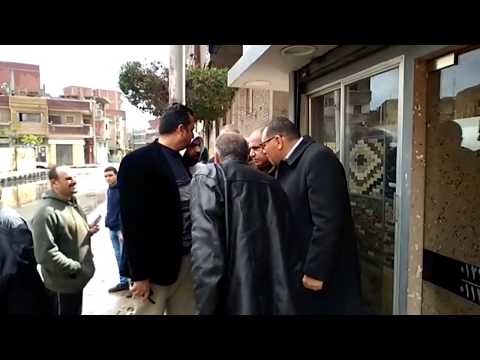 جولات ميدانية لمحافظ الشرقيه بمراكز ومدن المحافظة لمتابعه أثار اليوم الثاني لموجه الطقس السيء