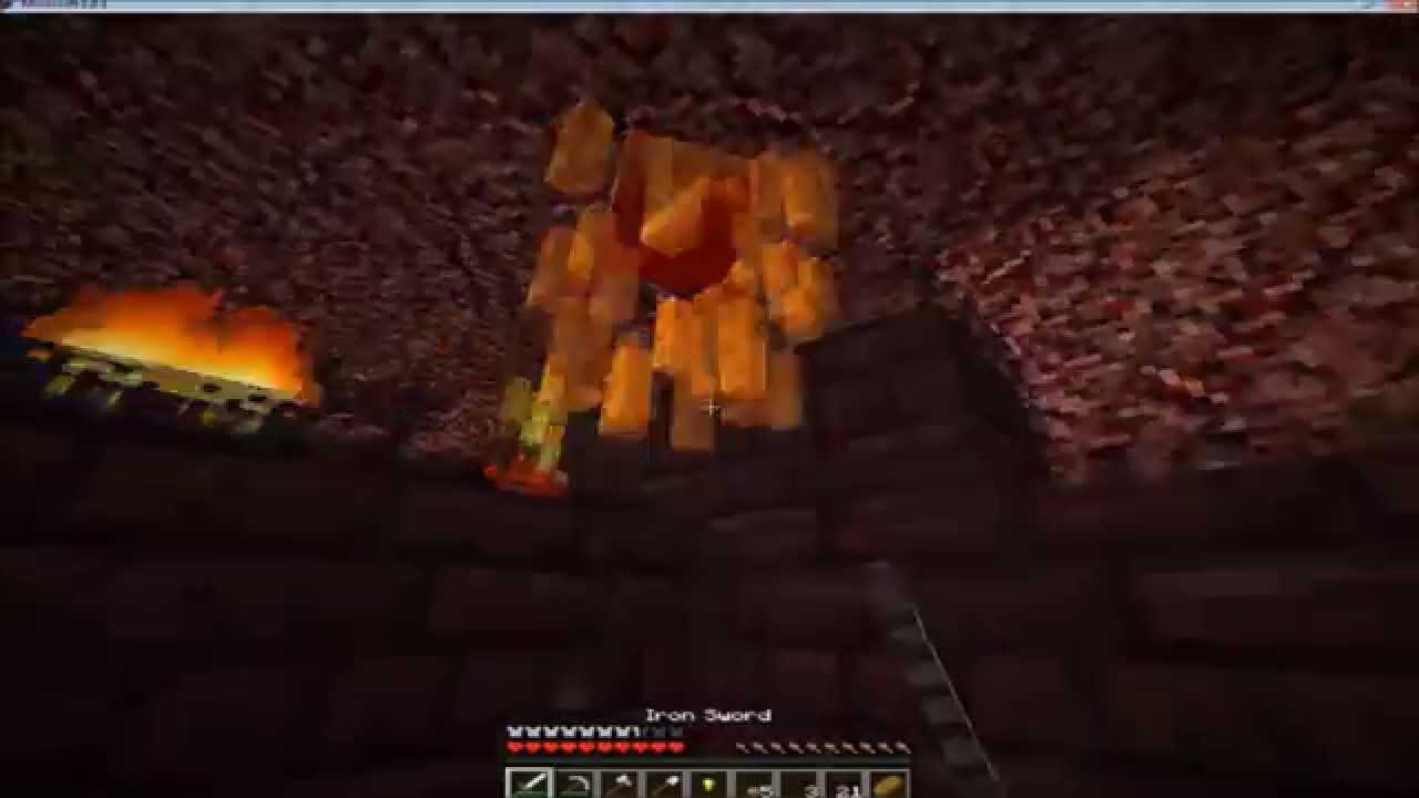 Minecraft Achievement Get! Ep. 23 Into Fire! - YouTube