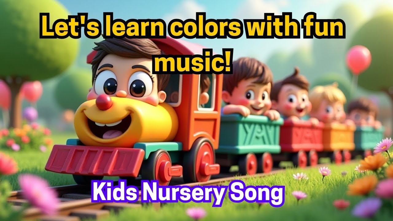 Let's learn colors with fun music! #kidssongs #nurseryrhymes - YouTube