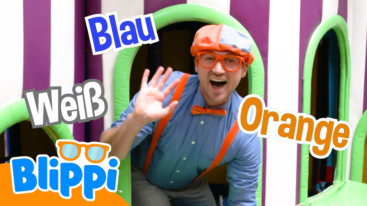 Amys Spielplatz Farben 🛝 Blippi Deutsch | Abenteuer und Videos für Kinder