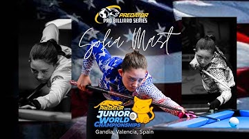 2025 Predator Junior World’s Championships- Sofia Mast vs Jia Jia