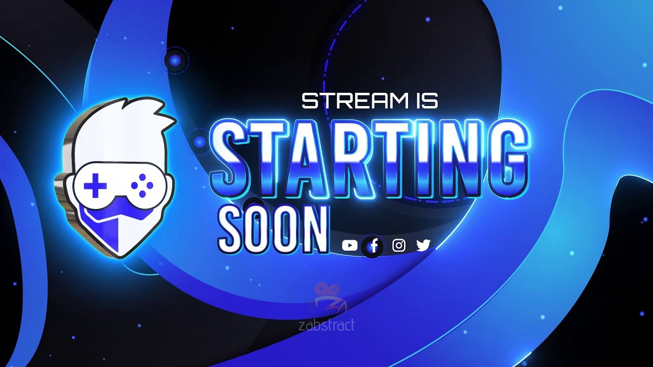 Waff10 Twitch Overlay Pack || By Zabstract Studio