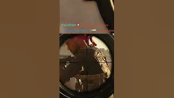 "This Guy Is HACKING!" Insane Sniping Clips #Shorts