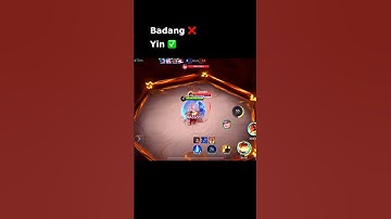 Badang x Yin Ulti Combo  #mobalegends5v5 #moba5v5English #moba5v5pippin