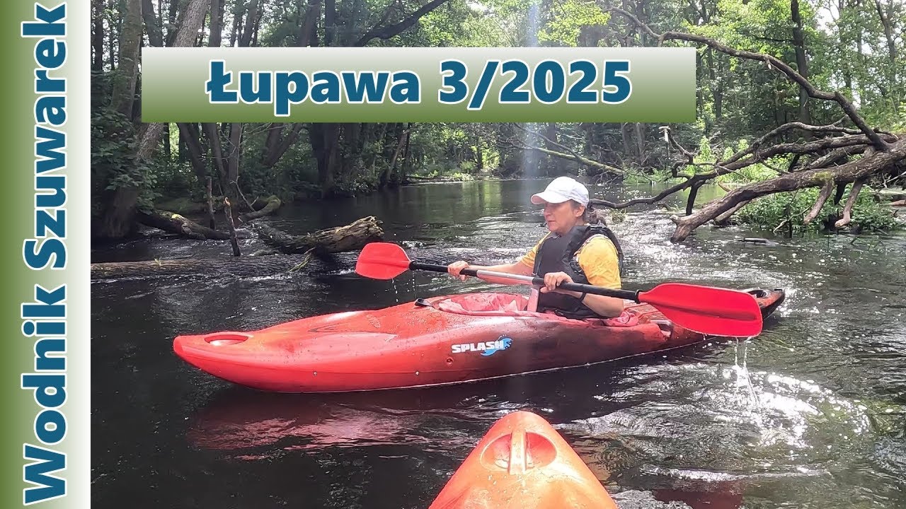 Wodnik Szuwarek odkrywa rzekę Łupawa na Kaszubach 3/2025! Spływ kajakowy Łupawa - Łebień.