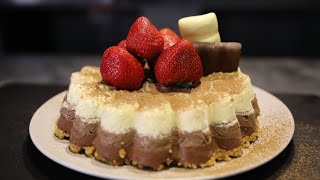 جوكلت موس كيك chocolate mousse cake