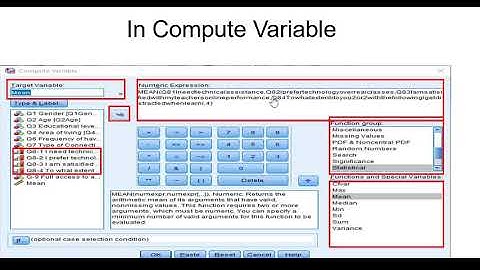 How to calculate the mean of a Likert scale using SPSS