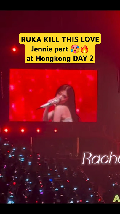 RUKA KILL THIS LOVE at Babymonster concert HONGKONG day 2 #RUKA #BABYMONSTER #루카 #베이비몬스터 #KAWAIRUKA