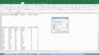 Excel 2016: Advanced Filters, Part 1
