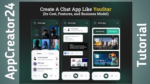 How to Create a Chat Application on AppCreator24 Tutorial