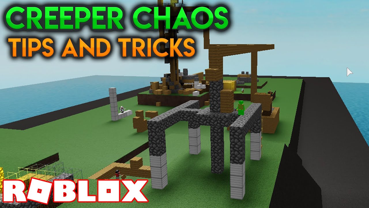 Basic Tips And Tricks On How To Survive For New Players Creeper Chaos Roblox Youtube - roblox creeper chaos