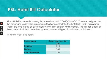 Void and Value Returning Methods - Summary and Example of PBL with solution (Flow chart & Java code)