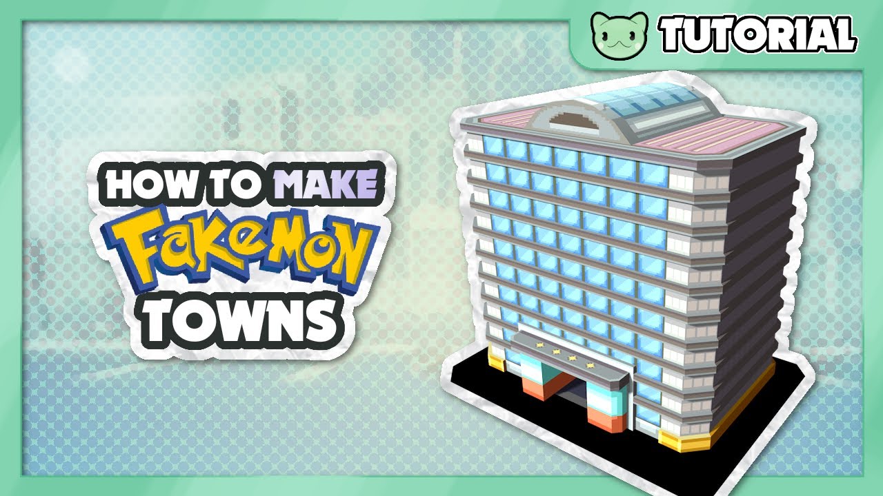 How to Design Pokémon Towns Substitube Tutorial 🦖 YouTube