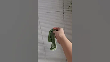 Как быстро помыть ЖАЛЮЗИ