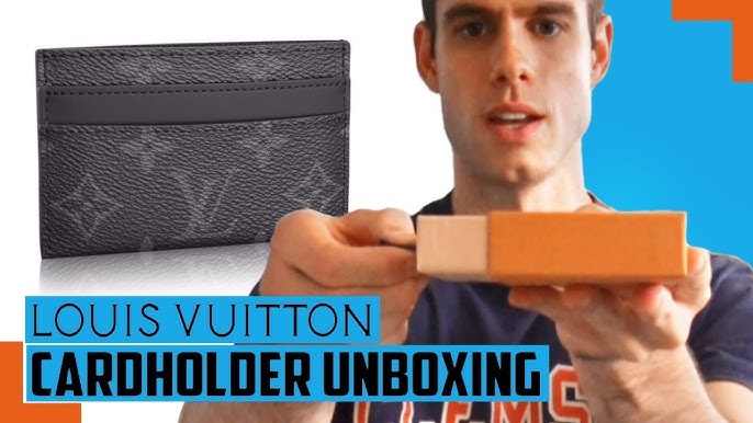 Louis Vuitton Double Card Holder with Hot stamp review 