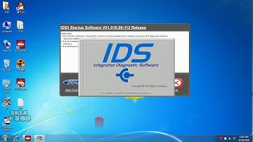 How to use Ford IDS Software by VCM2 VCM IDS5 Loader?