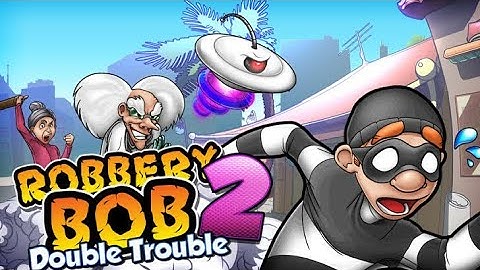 Robbery Bob 2 Double trouble Vs Temple run 2 lost jungle play game on the desktop