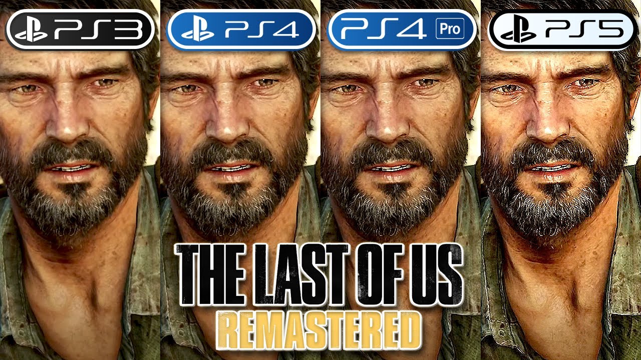 The Last of Us comparado na PS3 e PS4