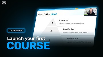 Create, Launch & Market Your First Course | Course Creator Webinar With Anton Voroniuk