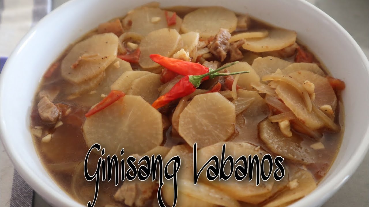 Ginisang Labanos with Pork How to Cook ginisang Labanos Everyday