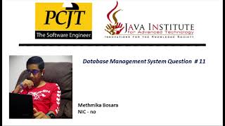 DBMS task #11 |