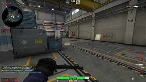 AWP wallbang on Nuke