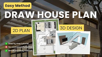 How to draw house plan in Tamil? Step by Step Tutorial.