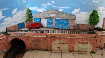 Micro oval N gauge layout - part 7