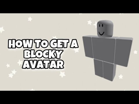 How To Get A Blocky Avatar In Roblox Youtube - female blocky roblox avatar
