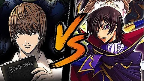 DEATH NOTE VS CODE GEASS (Which Anime Is Better?)