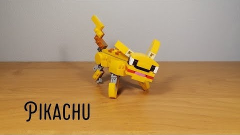 Lego 31112 alternate build Pikachu