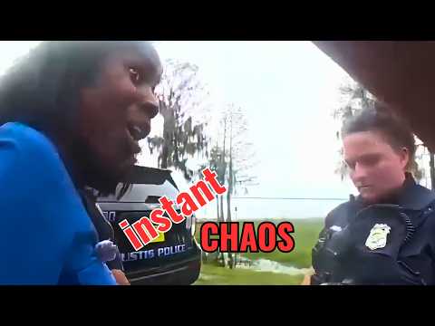 Chaos Erupts As Florida Police Tell Arrogant "TikTok Lawyer" Her Car Is Getting Towed…