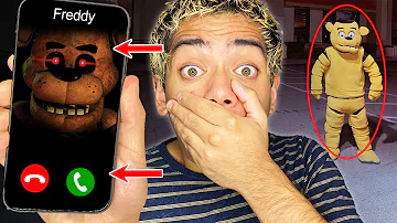 DO NOT CALL FREDDY FAZBEAR AT 3AM !! *Chuck E Cheese is Haunted* FNAF IS REAL !!