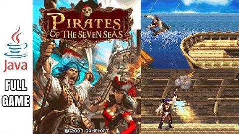 PIRATES OF THE SEVEN SEAS [176x220] - Java Game (Full Gameplay No Commentary)