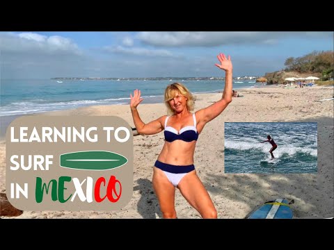 Vídeo: Onde aprender a surfar no México