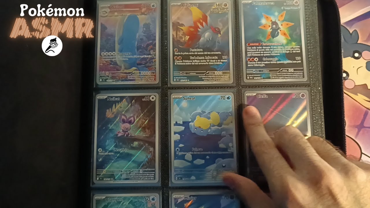 ASMR ITA - Il Mio Nuovo Album di Pokémon