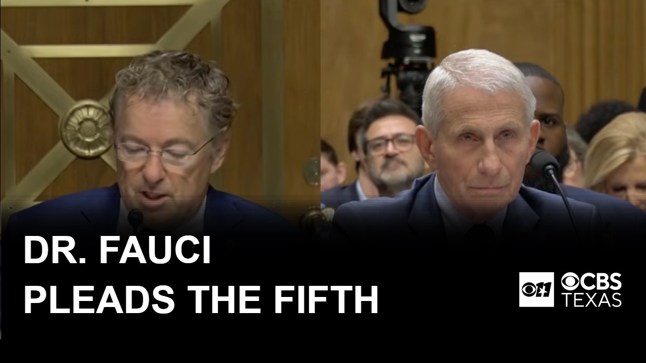 Dr. Anthony Fauci pleads the 5th, says Sen. Rand Paul has "unhinged obsession" with him