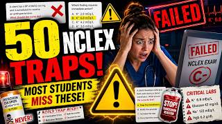 50 NCLEX The Most Failed NCLEX Traps The Most Common Mistakes #2026 #education #study #explore