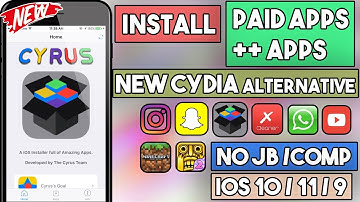 New Install Cyrus & Get ++ Apps/ Paid Apps & More Free (NO JB/COMP) iOS 10/11/9 On iPhone/iPod/iPad