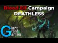 Can you Beat The Warcraft 3: Blood Elf Campaign Without Losing a Unit?
