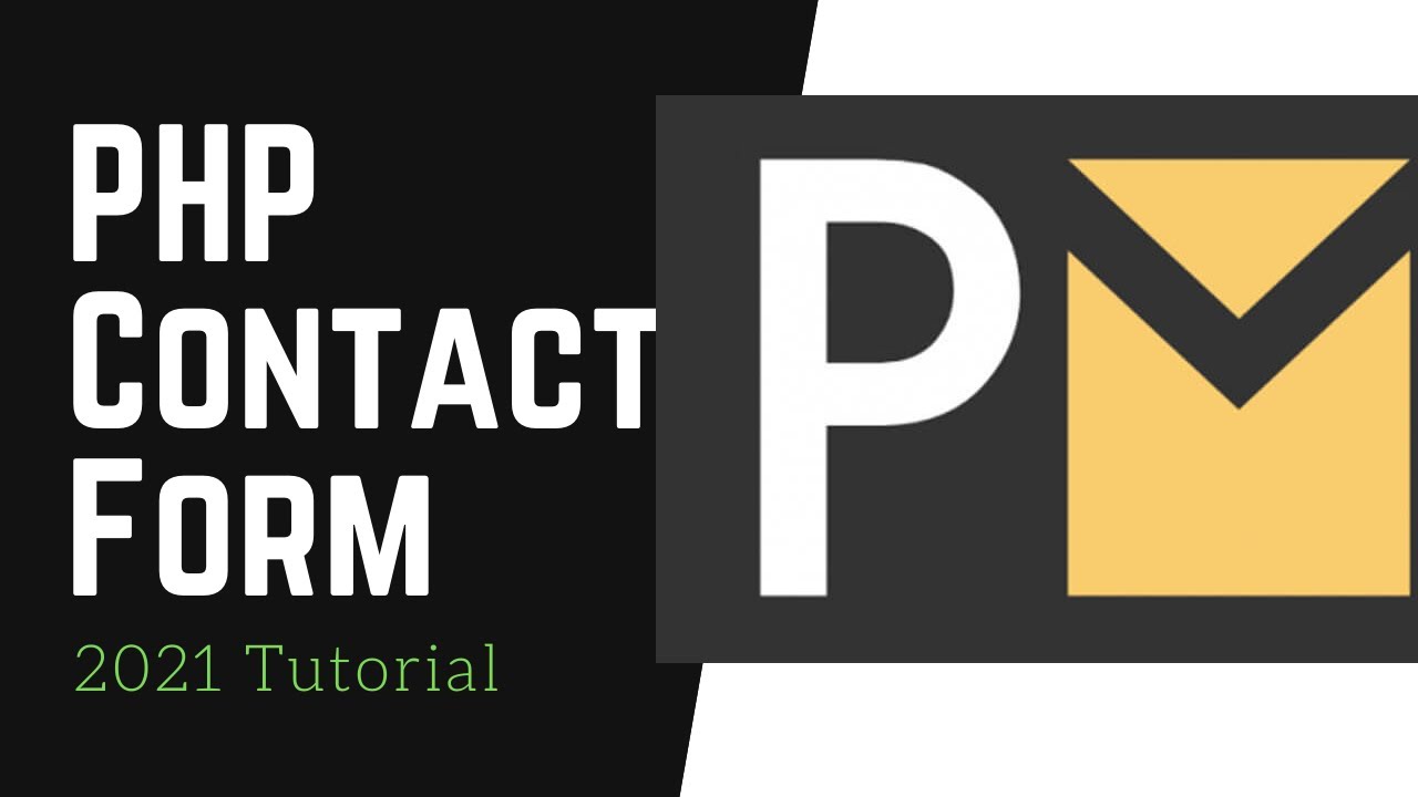 How to Send email using Contact form | PHP Email | Step by step | 2021 ...