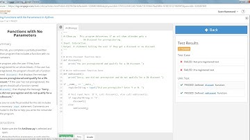 COP1000 Writing Functions with No Parameters in Python