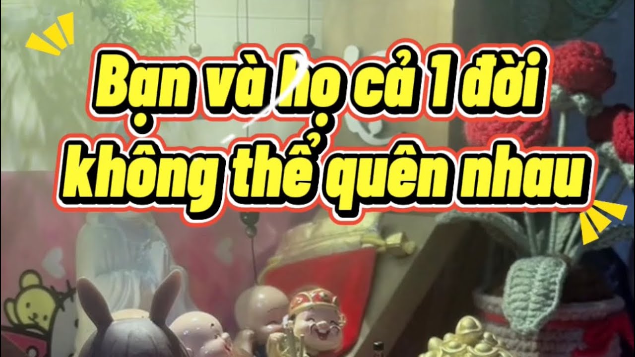 Bạn và họ cả 1 đời ko thể quên nhau