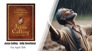 Jesus Calling - Daily Devotional - April 15th