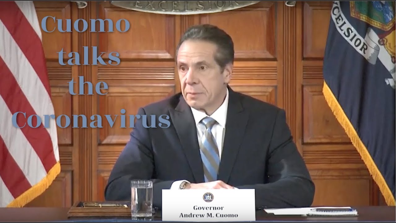 New York Governor Cuomo gives coronavirus update - YouTube