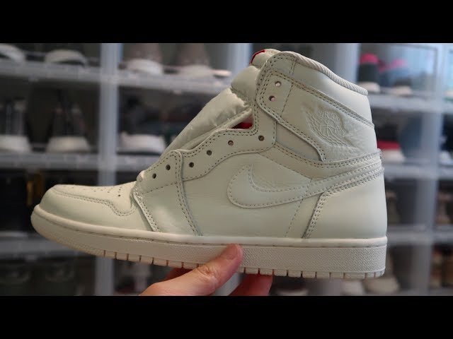 Air Jordan 1 Retro High OG 'Sail' Sneaker Unboxing - YouTube