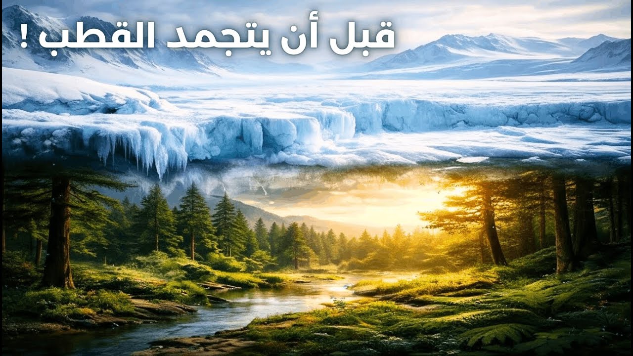 هل كان القطب أخضر قبل عصر الجليد؟